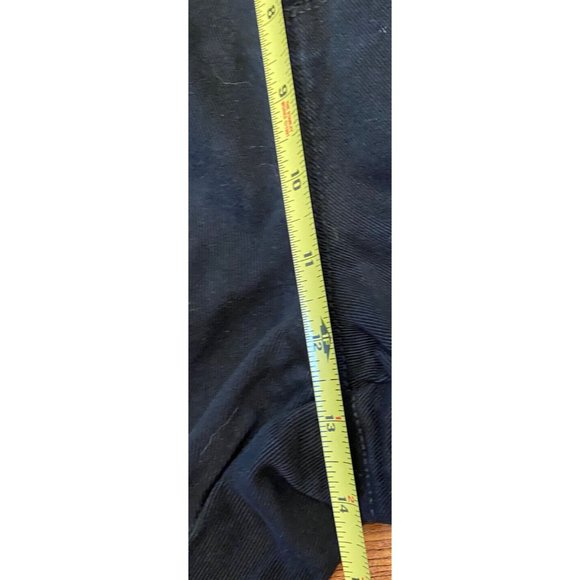 Gloria Vanderbilt  Jeans Women’s Size 14 Long High Rise Flat Front Black  Denim - Picture 8 of 8